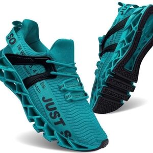 Cool New Just So So Teal Green Women's Crosstrainer Sneakers, Sz 8! 🍁